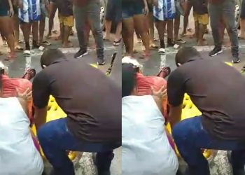 Cena forte: morador de Maués é alvo de ataque a tir0s e ag0niza no chão neste sábado