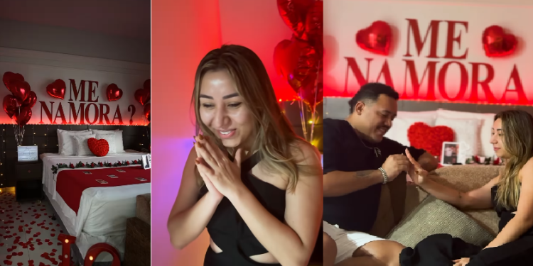 Ex-BBB Lucas Buda faz pedido oficial de namoro para amazonense: ‘Me namora?’