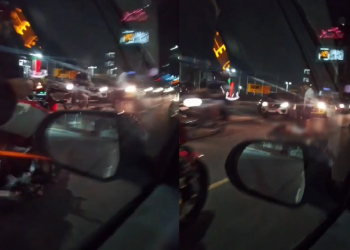 Vídeo: Idoso que estaria bêbad0 é atr0p3lado por rota no bairro Alvorada