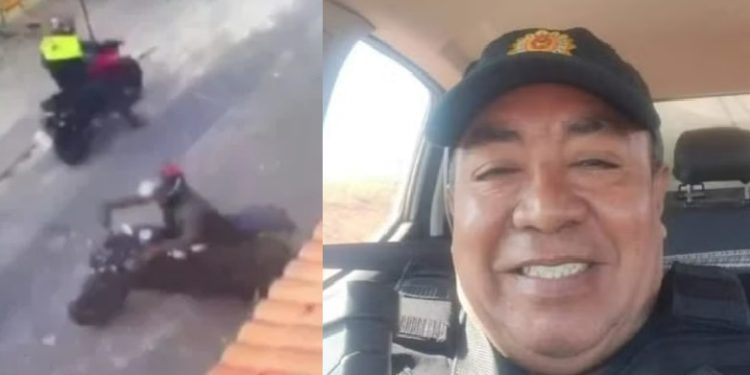 Vídeo flagra bandidos fugindo após tir0s que mataram PM na porta do bar
