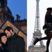 Românticos e apaixonados, Isabelle e Matteus trocam juras de amor em Paris