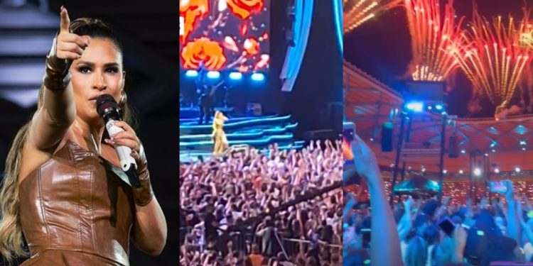 Vídeo: amazonenses lotam Arena da Amazônia e chamam Simone Mendes de ‘maior cantora do Brasil’