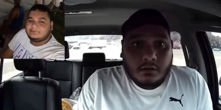 Vídeo: Vulgo ‘Brunão’ toma susto ao ver que era filmado enquanto furtava carro em Manaus
