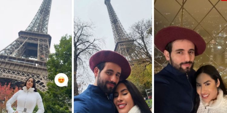 Vídeo: Isabelle e Matteus ficam presos no elevador da Torre Eiffel durante apagão
