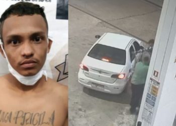 M0rt2 de homem dentro de táxi foi registrada por câmeras de posto em Iranduba; veja