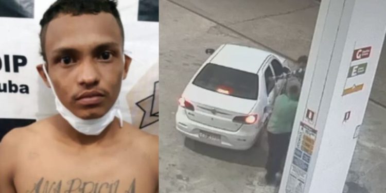 M0rt2 de homem dentro de táxi foi registrada por câmeras de posto em Iranduba; veja