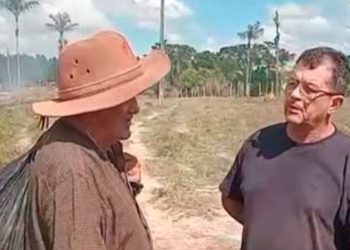 Vídeo forte: Marido de prefeita é preso após tirar a vida de idoso a sangue frio