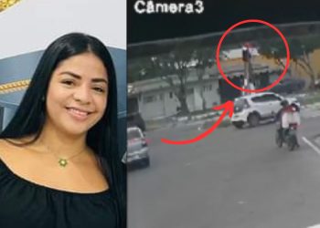 Vídeo: M0rr3 mulher que foi at1ngid@ por motorista que avançou o sinal vermelho em Manaus