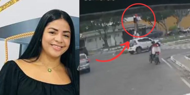 Vídeo: M0rr3 mulher que foi at1ngid@ por motorista que avançou o sinal vermelho em Manaus