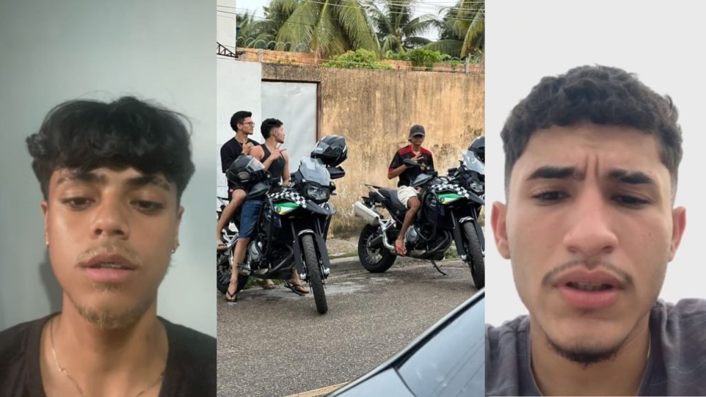 Vídeo: Jovens de Manacapuru pedem desculpas após 'tirarem onda' em cima de motos da PM