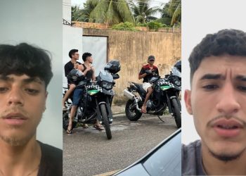 Vídeo: Jovens de Manacapuru pedem desculpas após 'tirarem onda' em cima de motos da PM