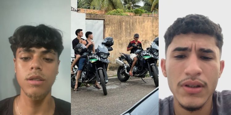 Vídeo: Jovens de Manacapuru pedem desculpas após 'tirarem onda' em cima de motos da PM