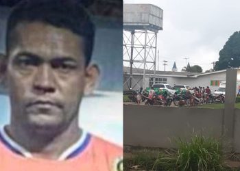 Homem conhecido como 'Fiapo' passa mal e m0rr3 enquanto jogava bola em Manicoré