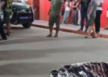 Vídeo: Corpo é encontrado no estacionamento da Nova Igreja Batista da avenida Torquato Tapajós,