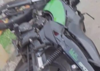 Vídeo: Mulher perde a vida ao ser arremessada da ponte durante acidente de moto em Manaus