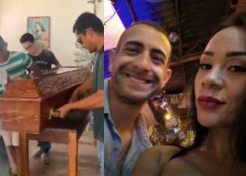 Amigos e familiares dão último adeus a amazonense m0rt@ pelo namorado em São Paulo