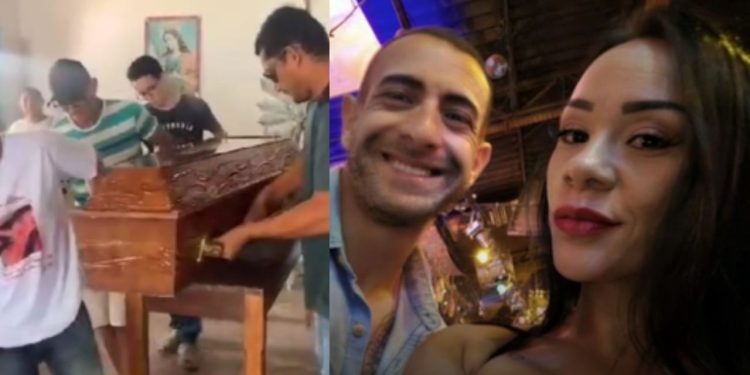 Amigos e familiares dão último adeus a amazonense m0rt@ pelo namorado em São Paulo