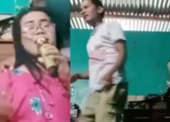 Mulher é m0rt@ pelo próprio marido enquanto cantava karaokê em transmissão; veja o vídeo