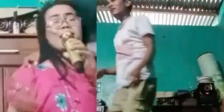 Mulher é m0rt@ pelo próprio marido enquanto cantava karaokê em transmissão; veja o vídeo