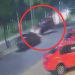 Motorista embriagado perde o controle, bate no poste e deixa outro homem ferido em Manaus; VÍDEO