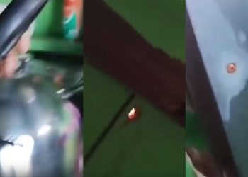 Troca de t1r0s entre traficantes e PMs deixa casa de idosos toda perfurada no AM: 'A bala passou por dentro'