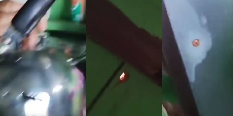 Troca de t1r0s entre traficantes e PMs deixa casa de idosos toda perfurada no AM: 'A bala passou por dentro'