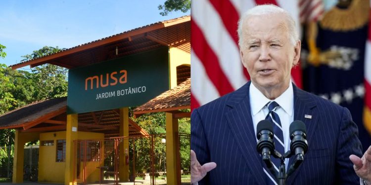 Joe Biden visitará o Museu da Amazônia neste domingo, em Manaus
