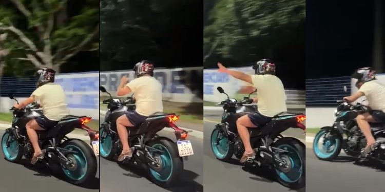 Vídeo: mulher filma m0rte do amigo em acidente de moto em Manaus