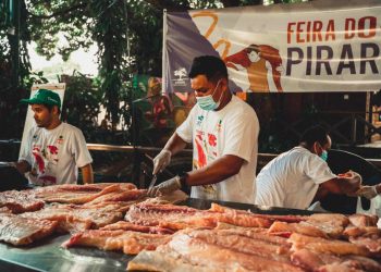 Feira do Pirarucu neste sábado (14) e domingo (15) oferece 9 toneladas de peixe a partir de R$ 6