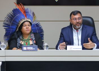 Wilson Lima reúne com ministra dos Povos Indígenas e apresenta balanço sobre enfrentamento à estiagem