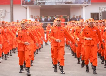 Durante estágio, novos soldados do Corpo de Bombeiros reforçaram combate aos incêndios