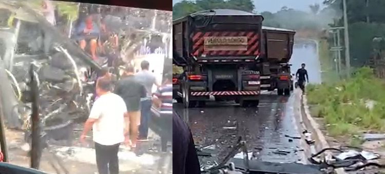 Vídeo: sobe para 4 o número de m0rtos 15 o de ferid0s no acidente da AM-010 