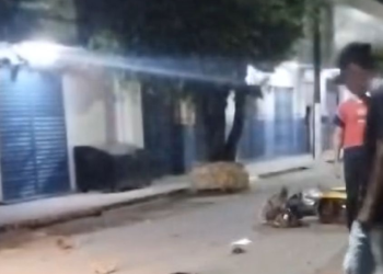 Veja: ‘Orelha’ perde o rumo em avenida em Maués e s0fr3 gr@ve ac1d3nt3