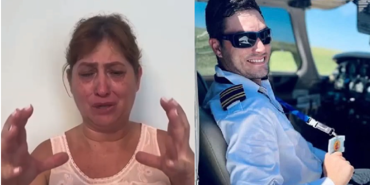 Vídeo: Mãe diz que filho é o piloto de avião que caiu em Manicoré e não é encontrado