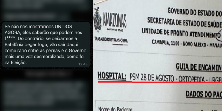 Médicos planejam caos e superlotação às vésperas do Natal por causa de transição no hospital 28 de Agosto