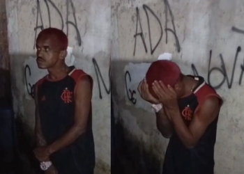 Vídeo: Homem leva p@ulad@s no nariz após entupir nariz de pó e não pagar pela dr0g@