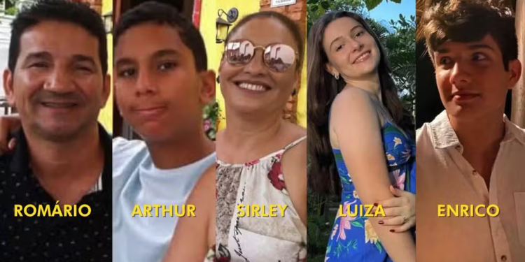 Casal, filhos e amig0s m0rrem em ac1d3nt3 de carro após formatura