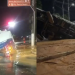 Adutora rompe, caminhão de lixo cai em cratera e vai faltar água em vários bairros de Manaus