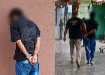 Homem flagrad0 pela esposa fazendo ‘0ral’ na enteada de 5 anos é preso em shopping de Manaus