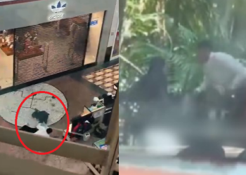 Vídeo mostra que funcionária foi levada por band1d0 no Manauara Shopping; veja