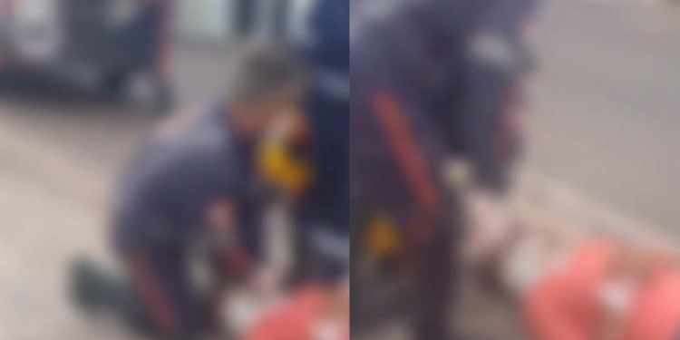 Vídeo: carro acerta motociclista e motorista foge em Manaus: ‘tá sangrand0 aqui’