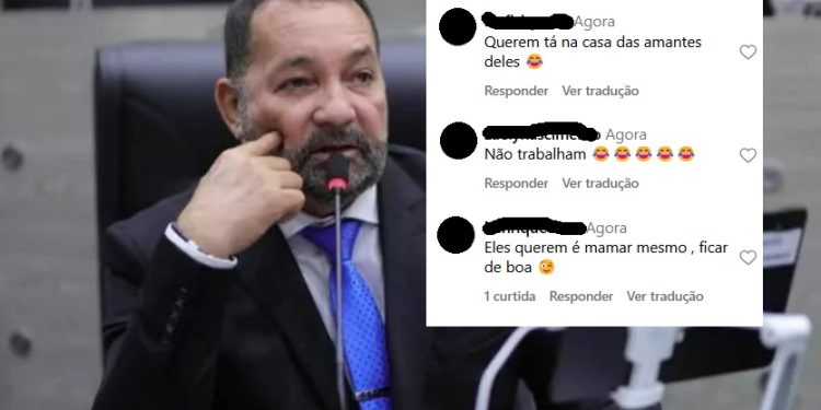Vereador Gilmar Nascimento é criticado por defender que vereadores só trabalhem 3 dias por semana
