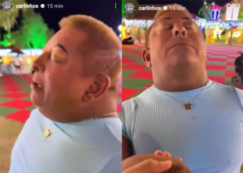 Vídeo: Carlinhos Maia filma Patixa Teló ‘pegando santo’ durante discussã0 com participante