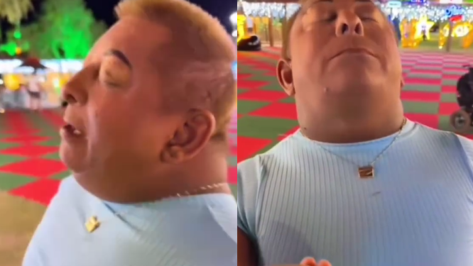 Vídeo: Carlinhos Maia filma Patixa Teló ‘pegando santo’ durante discussã0 com participante