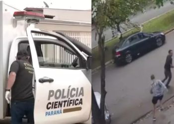 Vídeo: homem mat@ a esposa e tenta pegar o amigo que seria o amante dela