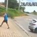 Vídeo: motorista de app puxa faca para passageiro que queria entrar no carro todo sujo 