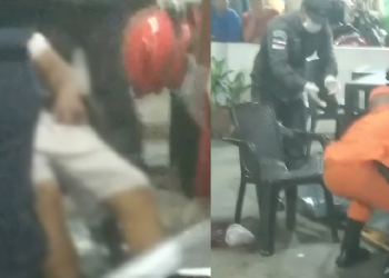 Vídeo: Cliente é ex3cutad0 na cadeira de bar na última ‘breja’ em Tabatinga