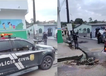 Cenas f0rt3s: Moradores saem para trabalhar e encontram homem m0rt0 no meio da rua no Parque São Pedro