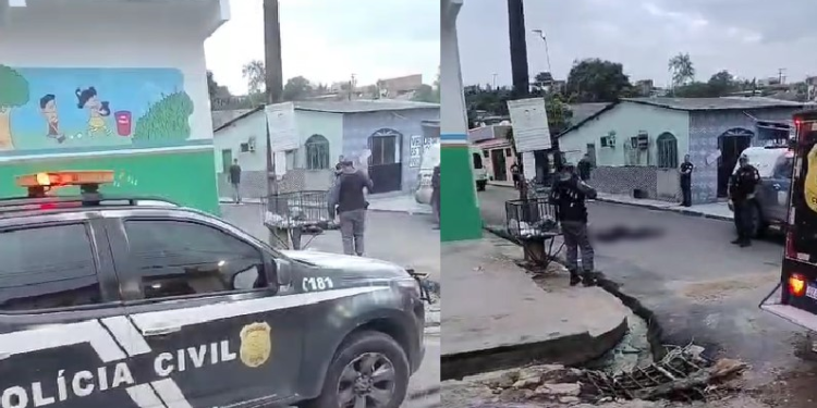 Cenas f0rt3s: Moradores saem para trabalhar e encontram homem m0rt0 no meio da rua no Parque São Pedro