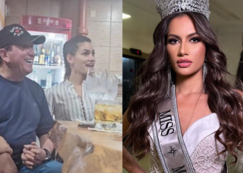 Conheça nova namorada de Amado Batista que é Miss e 50 anos mais jovem que o cantor